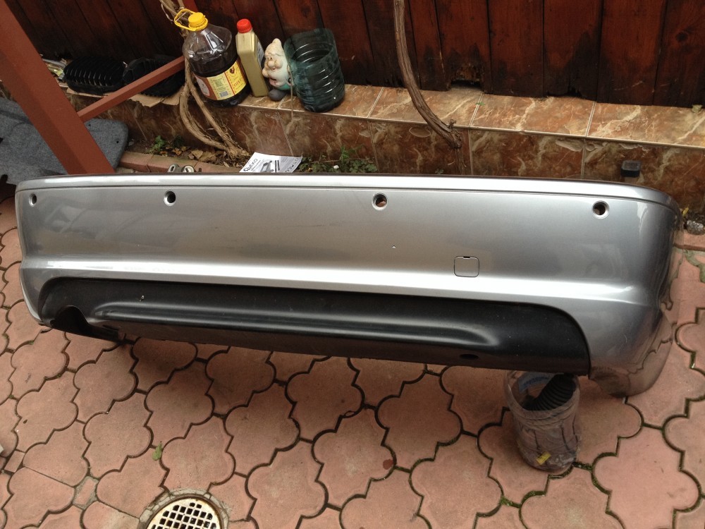 Bara spate M tecnic 2,M-Pack originala BMW E46 coupe,cabrio completa ...