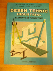 MCCB - DESEN TEHNIC INDUSTRIAL - ELEMENTE DE PROIECTARE - ED 1994 foto