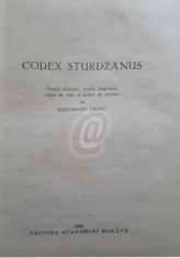 Codex sturdzanus foto
