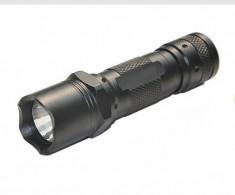 Lanterna metalica cu LED 1W si laser ZY116 foto