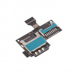 cititor holder sim si card reader micro sd pt samsung galaxy i9195 i9192 s4 mini foto