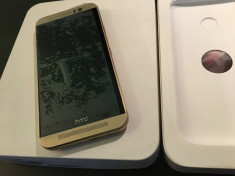 HTC One M9 Auriu(Gold) 32 GB NOU,necodat,pachet complet sigilat foto