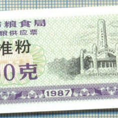 A2275 BANCNOTA CHINA(BON DE OREZ) - 0,5(500) ?- 1987 -STAREA CARE SE VEDE