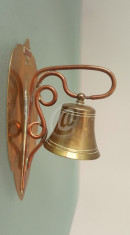 Sonerie artizanala clopotel vintage alama foto
