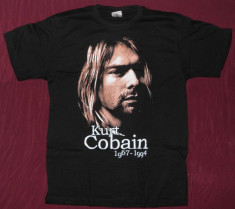 Tricou Nirvana - Kurt Cobain face + alte modele foto