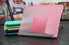 Husa protectie slim cu spate transparent pentru IPAD Mini foto