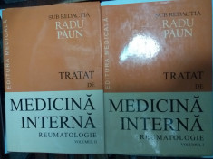 TRATAT DE MEDICINA INTERNA - REUMATOLOGIE - RADU PAUN - 2 VOLUME foto