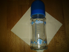 Baby Dream Biberon din Sticla 240 ml tetina silicon 0-6 luni foto