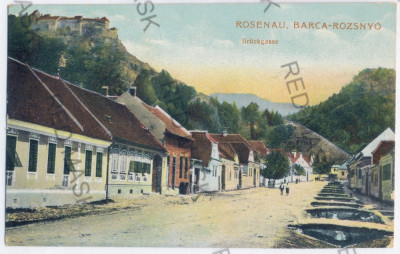 3444 - RASNOV, Brasov - old postcard - used - 1911 foto