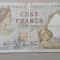 Bancnota Franta de 100 franci 1941, circulata