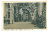 807 - CHURCH, Interior, Romania - old postcard - unused