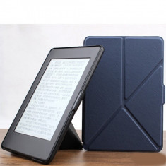 Husa Smart Amazon Kindle Paperwhite 1 2 3 + folie protectie display + stylus foto