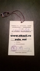 Bilet invitatie YUGOSLAVIA / IUGOSLAVIA - ROMANIA 1977 Calificare la WC &amp;#039;78 foto