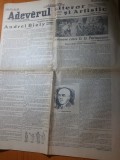 ziarul adevarul literar 20 martie 1927-s. luchian,t. arghezi,bratescu voinesti