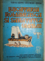 BUCATARIA ROMANEASCA SI SANATATEA OMULUI,VOL.II-TUDOR MANTA,GHEORGHE STEFAN,BUC.1975 foto