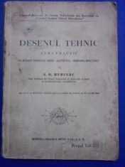 Desenul tehnic, Curs practic - I. D. Bubulac 1941 / R3F foto