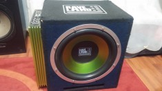 Swoofer Auto + Statie Auto Raveland Green Force Power 1000W foto