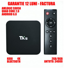 Media player TV BOX PC TX5 4K,S905X,QuadCore 2.0GHz, 2GB DDR3,8GB,Android 6.0 foto