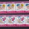 ROMANIA 2000 LP 1503 ZIUA INDRAGOSTITILOR STRAIF DE 4 SERII MNH