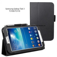 Husa Premium protectie pentru tableta Samsung Galaxy Tab 3 (8&amp;quot;) T3100 T3110 foto