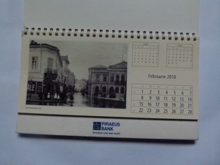 CALENDAR CU FOTOGRAFII 1852-1920 BUCURESTIUL VECHI, BUCURESTI