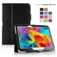 Husa Premium protectie pentru Tableta Samsung Galaxy Tab 4 10.1 (SM-T530/T535) + folie de protectie foto
