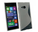 Husa Nokia Lumia 730 Dual SIM RM-1040 + stylus + casti, Alt model telefon Nokia, Silicon