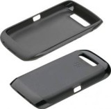 Husa originala BlackBerry Torch 9860 9850 ACC-38966-201 + casti originale, Alt model telefon Blackberry, Negru, Silicon