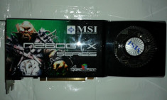 MSI GTX 260 896 mb 384 bits ddr3 foto