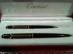 Set 2 pixuri originale&amp;quot; Cartier Diablo &amp;quot; placate cu aur ! foto