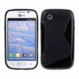 Husa LG L40 D160 Dual D170 + stylus, Alt model telefon LG, Negru, Silicon, Sony