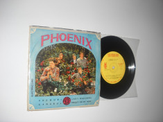 Phoenix : Vremuri/Canarul, etc. (vinil EP cu 4 piese, stare foarte buna VG) foto