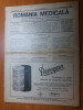 Revista romania medicala 15 septembrie 1936