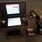 Consola Nintendo DS Lite Special gri-negru + incarcator + joc +stylus+ capacGBA