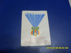 calendar Steaua 1982 foto