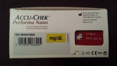 Aparat de masurat Glicemia Accu-Chek Performa Nano NOU foto