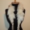 GULER DIN BLANA NATURALA DE VULPE ARGINTIE MODEL DEOSEBIT - NOU -