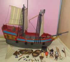 Playmobil original corabia piratilor , dimensiune mare 5135 foto