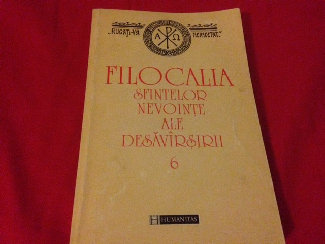 FILOCALIA 6, SF. SIMEON NOUL TEOLOG ȘI CUV. NICHITA STITHATUL