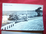 2 Ilustrate Mangalia -pe Faleza si Vile pe malul marii ,circulat 1962-1963, Circulata, Fotografie