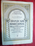 Cronicari si Istorici Romani din Transilvania -Scoala Ardeleana vol.II,comentata