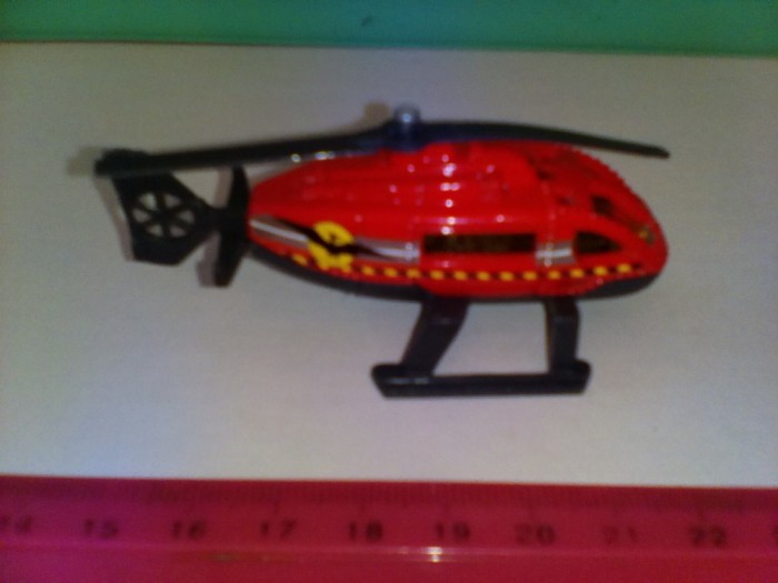 bnk jc Matchbox - Rescue Helicopter - Mattel 2001