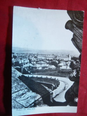 Ilustrata Alba Iulia -Vedere ,circulat 1963 foto