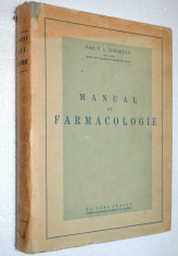 Manual de farmacologie - V. I. Scvortov - 1951 foto