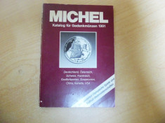 LL Catalog ( carte) MICHEL monede comemorative 1991 foto