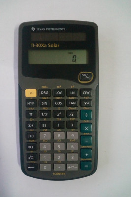 Calculator Stintific Texas Instruments TI- 30Xa Solar (1056) foto
