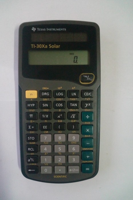 Calculator Stintific Texas Instruments TI- 30Xa Solar (1056)