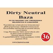 Inawera - Dirty Neutral Baza 36mg - 100 ml | arhiva Okazii.ro