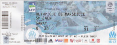 Bilet meci fotbal OLYMPIQUE MARSEILLE - SM CAEN 20.11.2016 foto