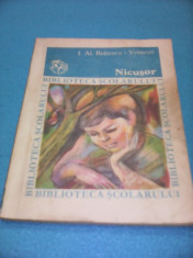 NICUSOR-I.AL.BRATESCU-VOINESTI BIBLIOTECA SCOLARULUI 1984 foto